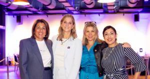 Monica Chadha, Pavita Cooper, Jules McKeen and Emily Stillman at Accelerating Female CEOs in the Screen Industries event
